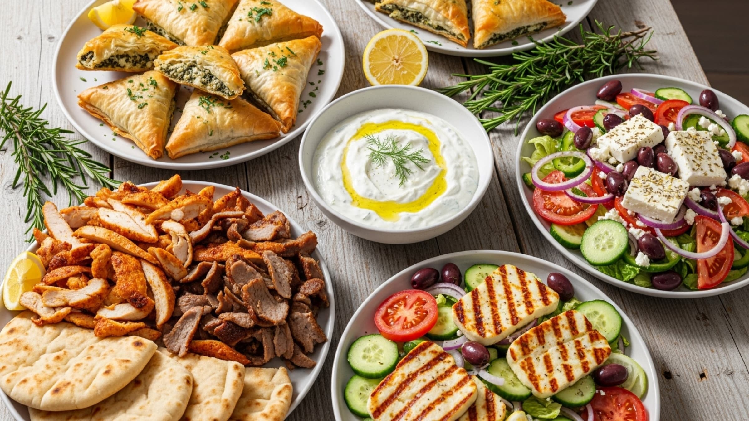Greek buffet vs. party platters
